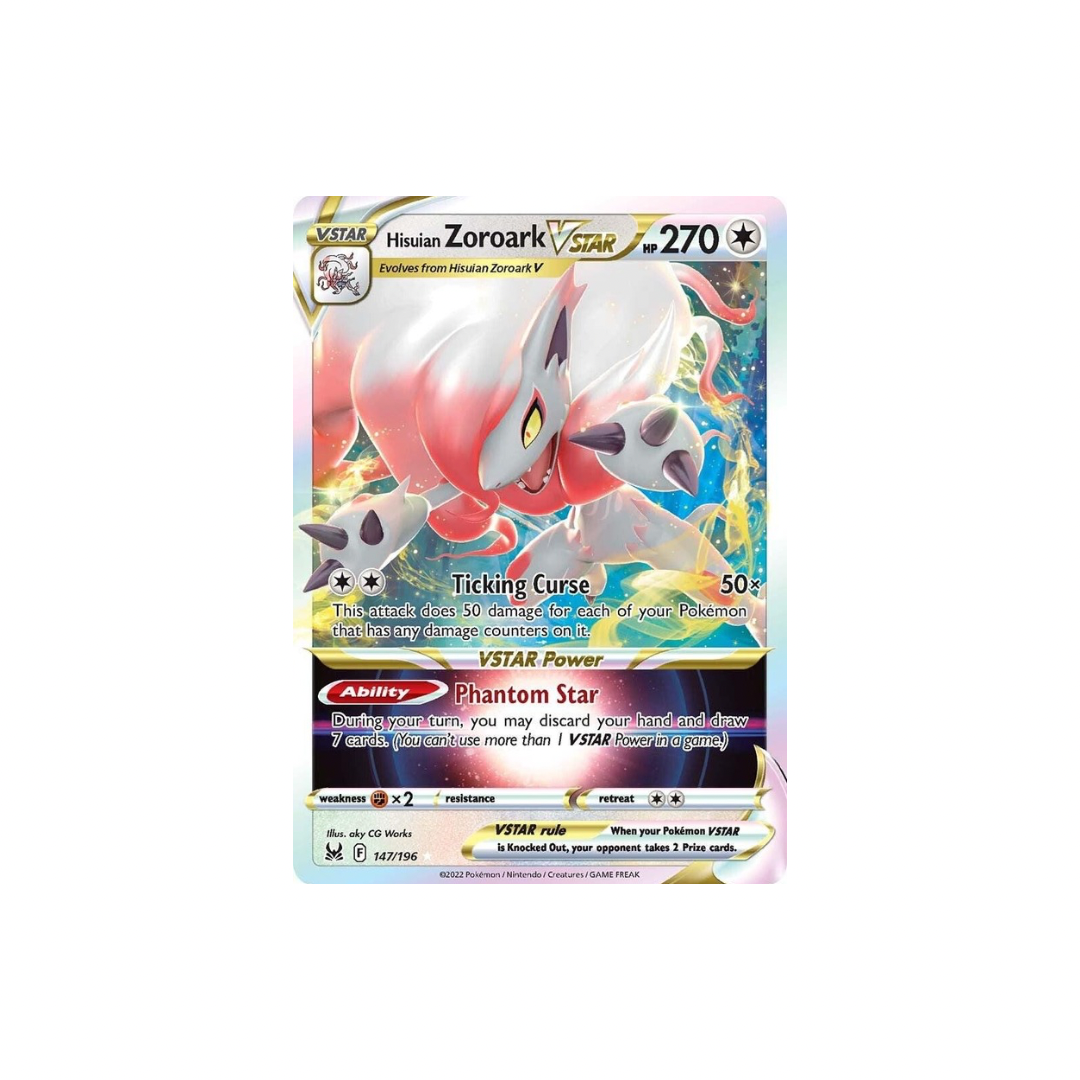 Hisuian Zoroark VSTAR Lost Origin
